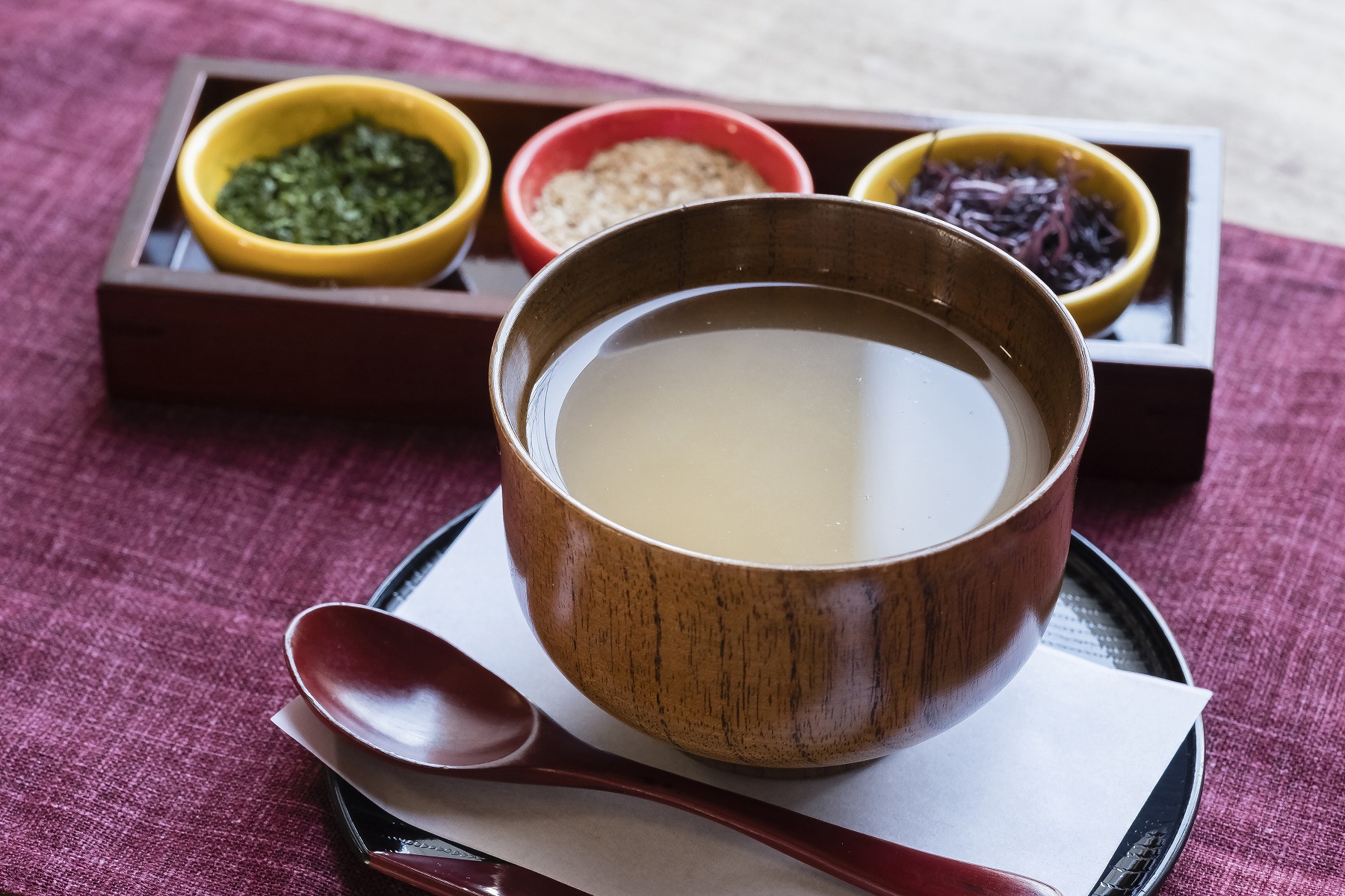 おだし香紡　出汁　試食　静岡県三島市